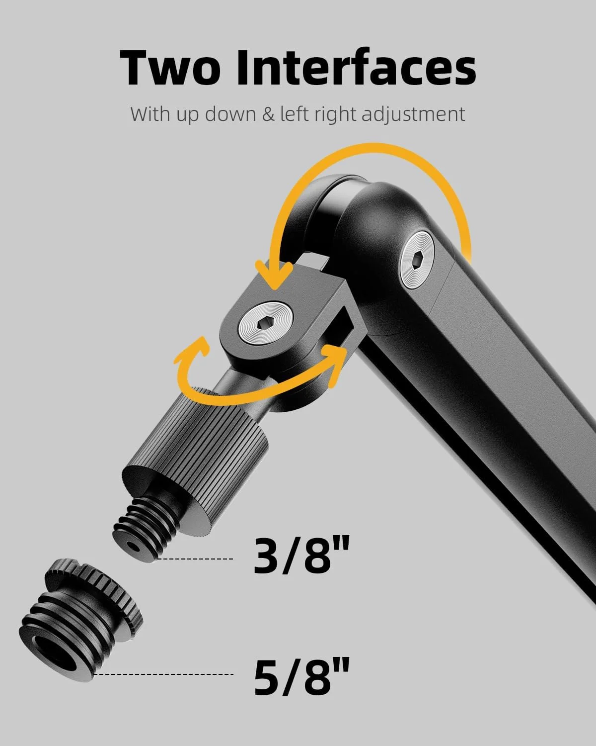 بازوی میکروفون TODI، بازوی میکروفون چرخشی برای میکروفونهای سبک، پایه میکروفون رومیزی قابل نگهداری برای تحمل وزن 3 پوند با گیره نصب، بازوی بوم پایه میکروفون با کانال کابل با رزوه 3/8 و 5/8 اینچ برای پادکست، بازی بازوی میکروفون TODI، بازوی میکروفون چرخشی برای میکروفونهای سبک، پایه میکروفون رومیزی قابل نگهداری برای تحمل وزن 3 پوند با گیره نصب، بازوی بوم پایه میکروفون با کانال کابل با رزوه 3/8 و 5/8 اینچ برای پادکست، بازی