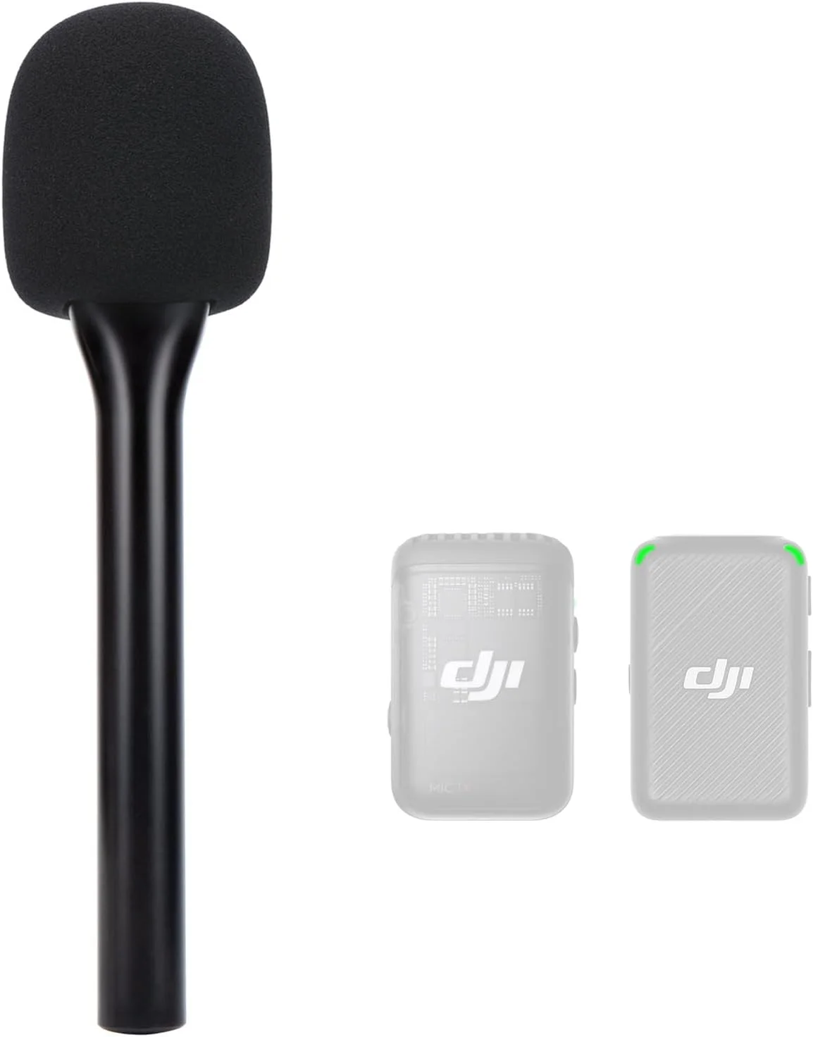 پایه میکروفون بی سیم دستی SUNMON برای DJI Mic و DJI Mic 2، نگهدارنده میکروفون DJI، آداپتور نصب دستی میکروفون برای DJI Mic1/2