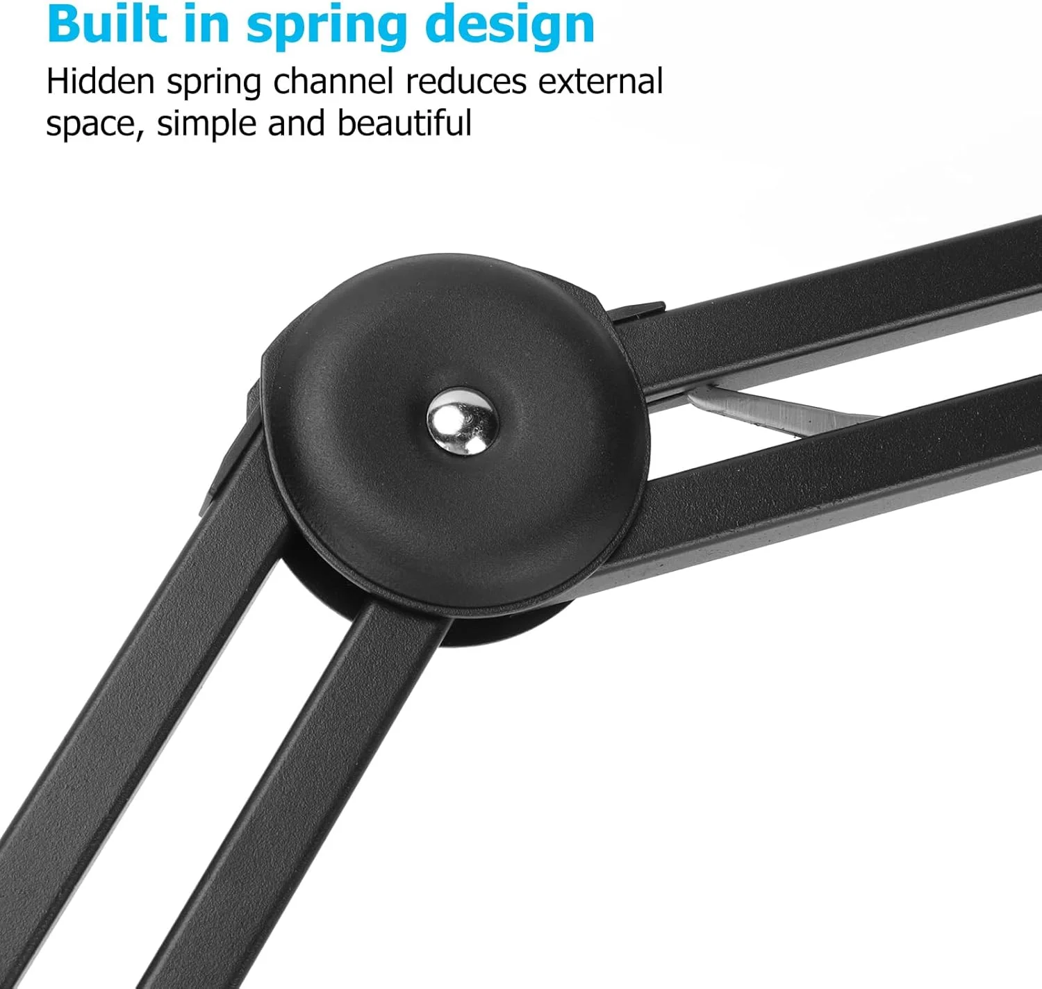 پایه میکروفون soobu، پایه بازوی رومیزی میکروفون حرفه ای، پایه های بازویی قیچی میکروفون قابل تنظیم، پایه رومیزی میکروفون برای ایستگاه های رادیویی، پخش زنده، استودیوهای ضبط