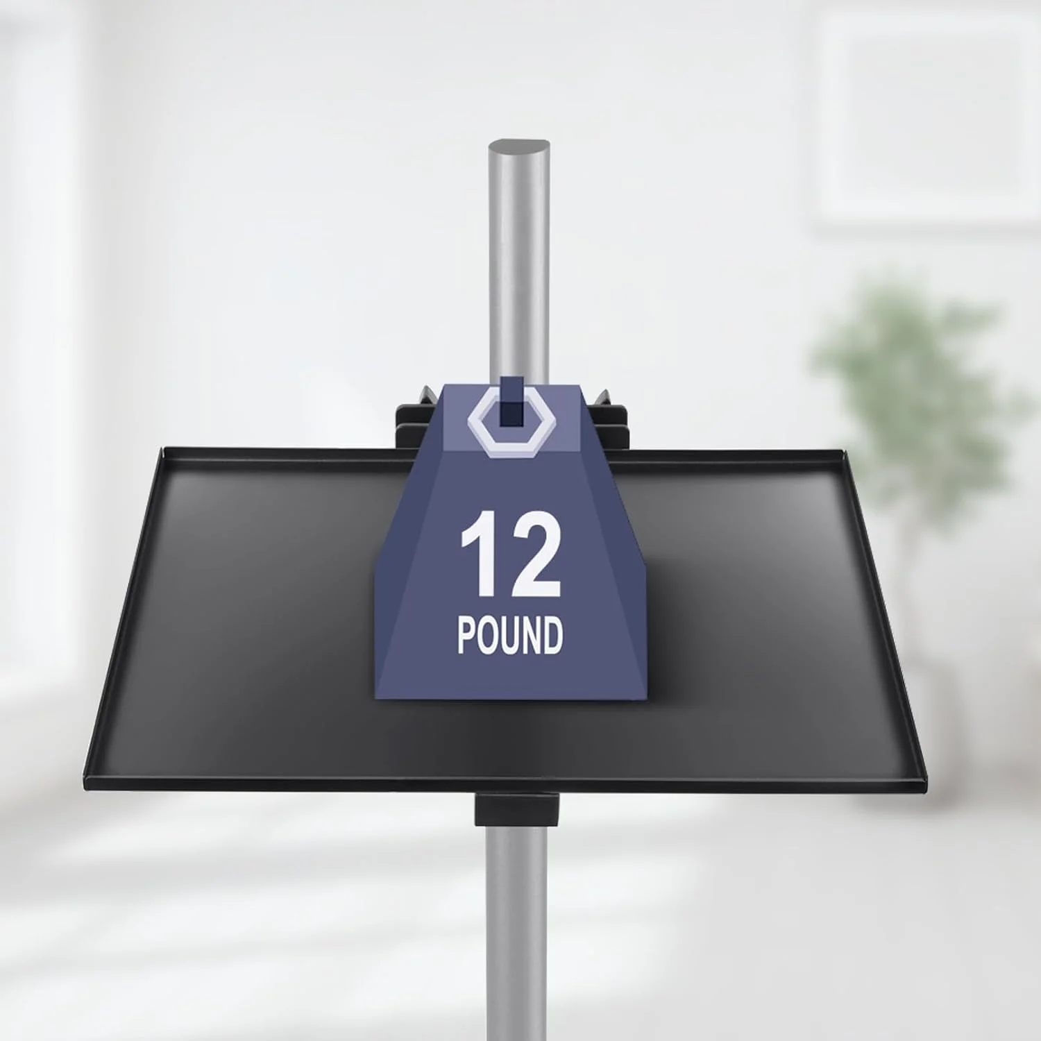 سینی استیل بزرگ برای پایه میکروفون (32.5 در 25 سانتی متر) سینی استیل بزرگ برای پایه میکروفون (32.5 در 25 سانتی متر)