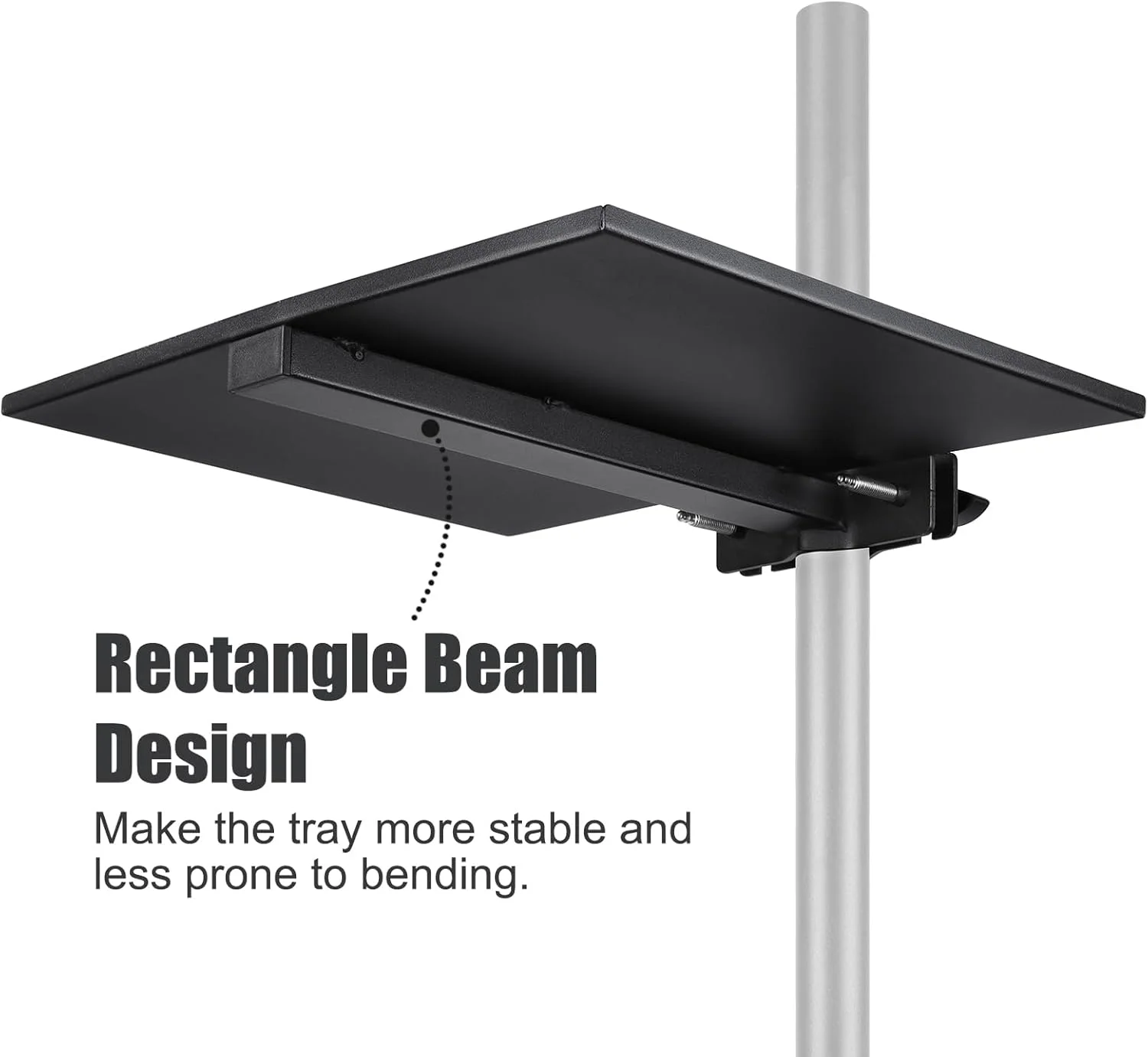 سینی استیل بزرگ برای پایه میکروفون (32.5 در 25 سانتی متر) سینی استیل بزرگ برای پایه میکروفون (32.5 در 25 سانتی متر)