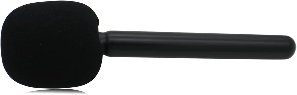 پایه میکروفون PDEEY مناسب برای میکروفون های بی سیم DJI/Rode/Hollyland Lark/Movo، نگهدارنده دستی، روکش بادگیر میکروفون