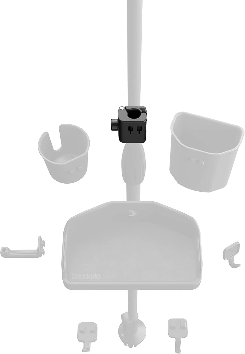 نگهدارنده میکروفون D'Addario Planet Waves مدل (PW-MSASH-01)