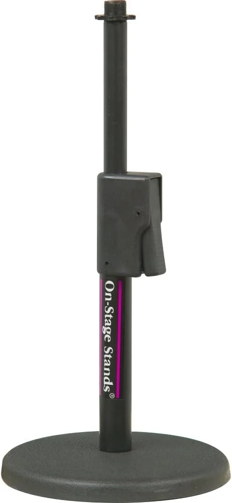 پایه میکروفون رومیزی قابل تنظیم OnStage DS7200QRB با رهاسازی سریع