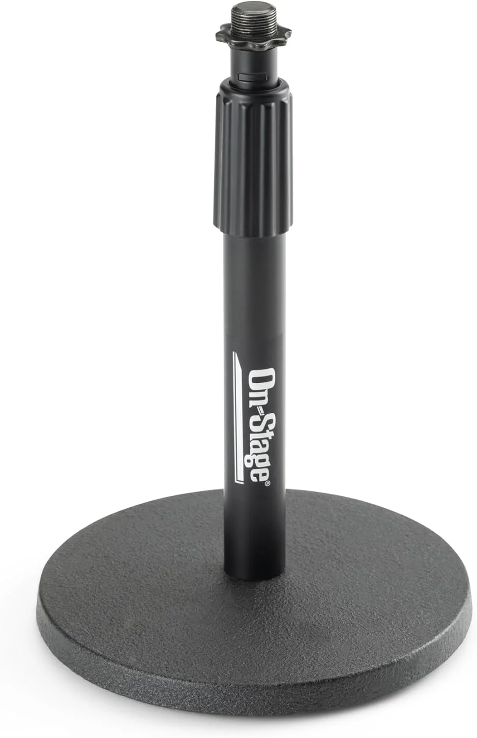 پایه میکروفون رومیزی قابل تنظیم OnStage DS7200B، مشکی پایه میکروفون رومیزی قابل تنظیم OnStage DS7200B، مشکی