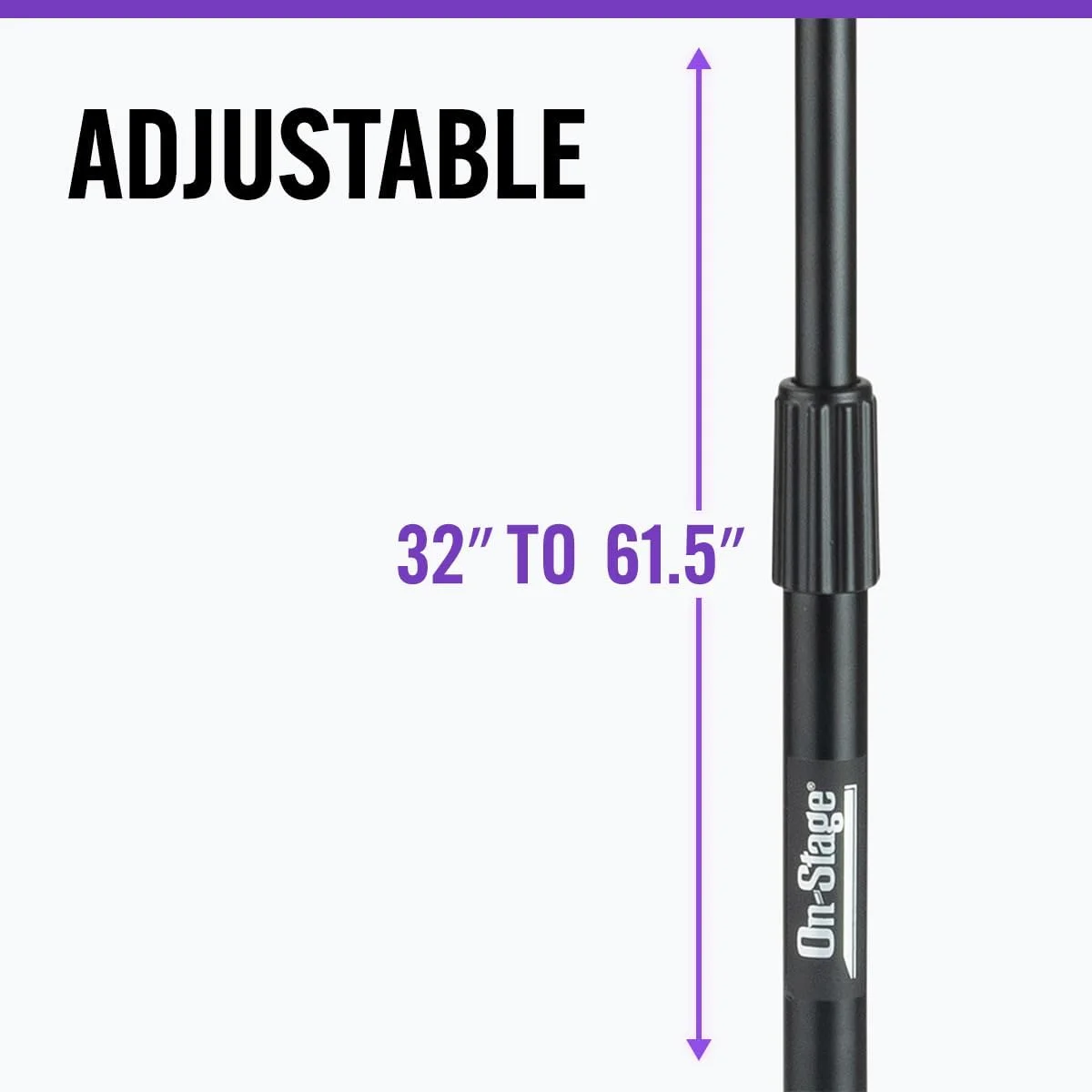 پایه میکروفون بوم سه پایه OnStage MS7701B