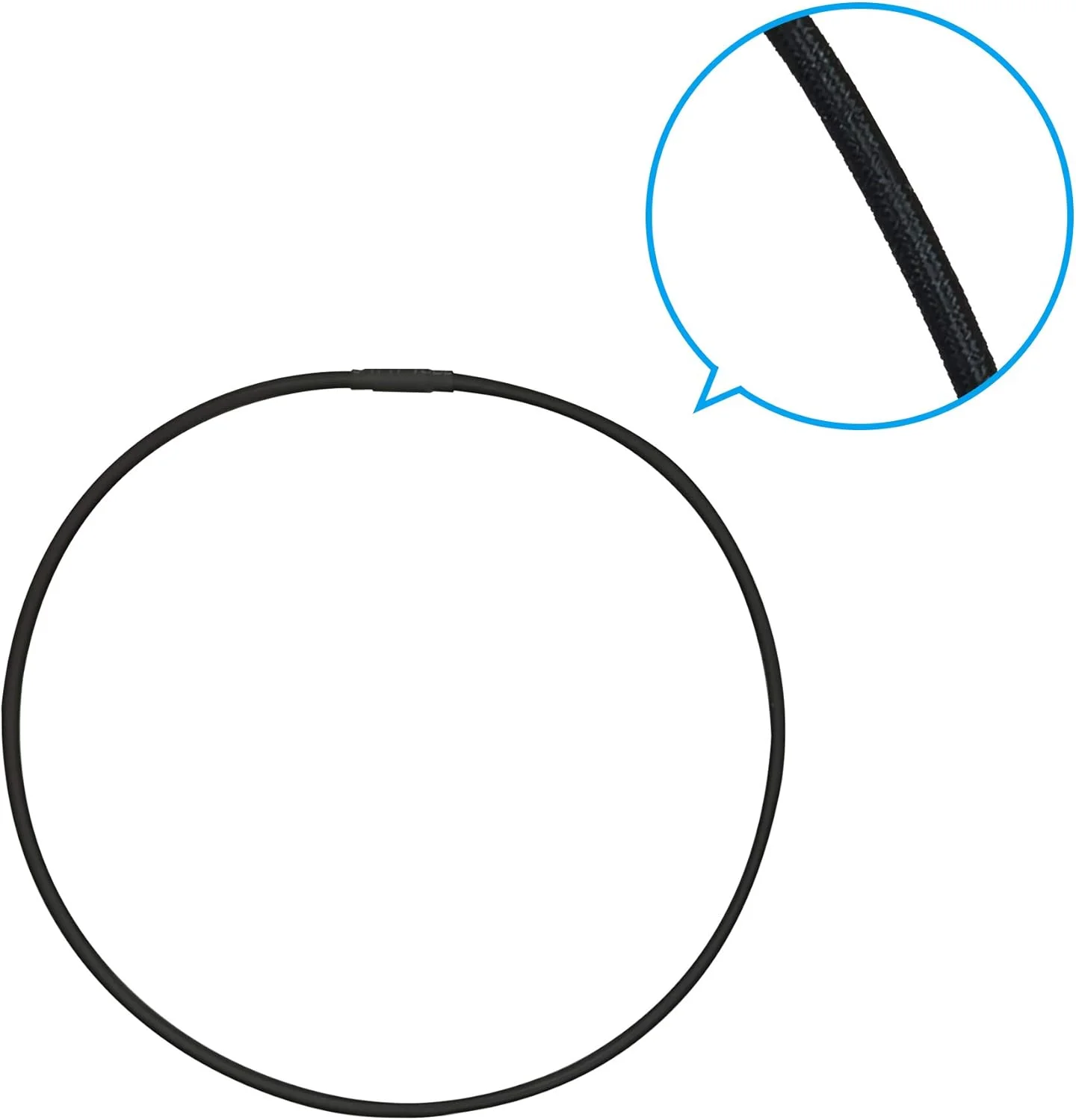 کش های الاستیک جهانی جایگزین برای لرزه گیر میکروفون، گیره نگهدارنده میکروفون، حلقه های لاستیکی ضد پیری، 6 عدد (مشکی)