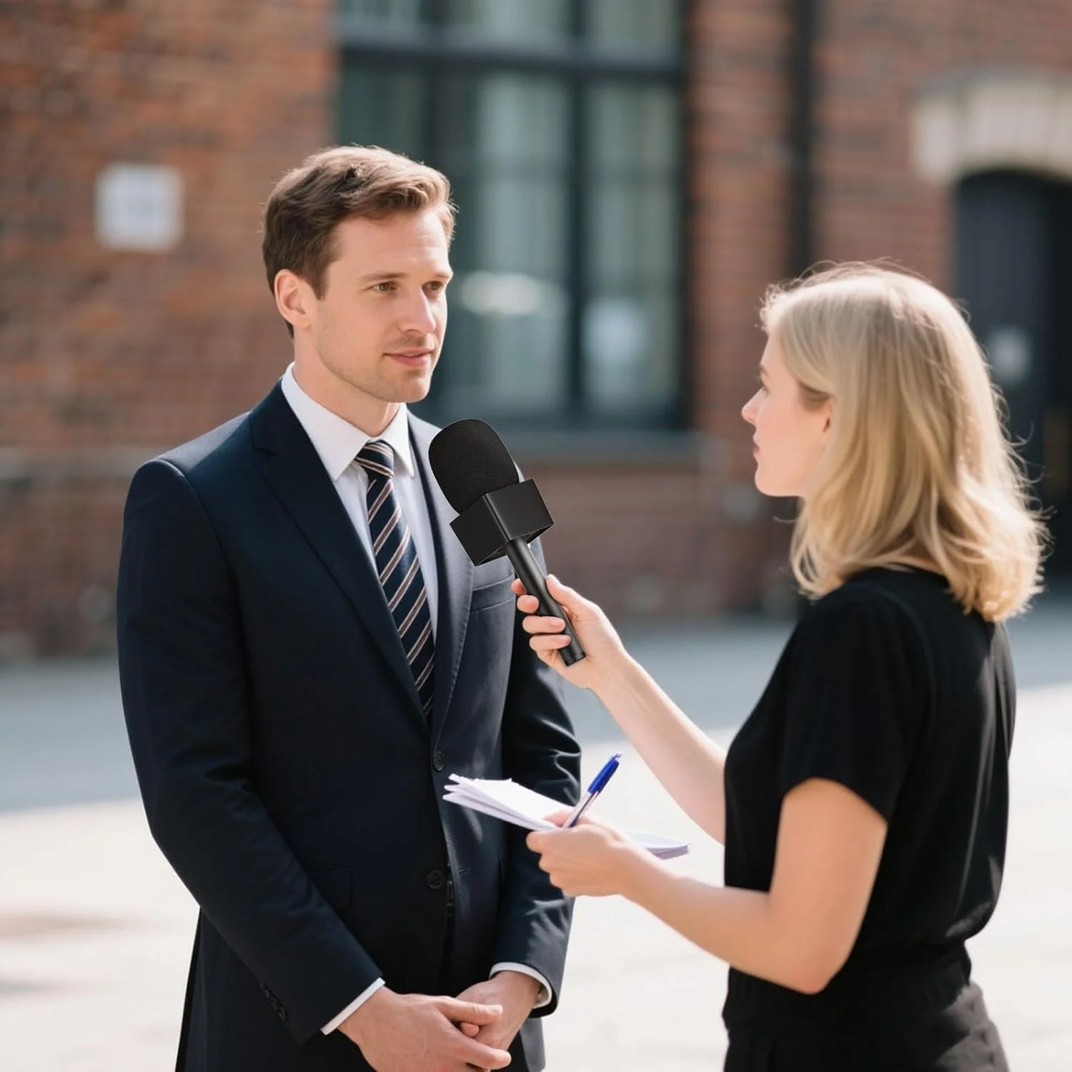 نگهدارنده میکروفون برای DJI/DJI Mini/3، پایه میکروفون برای Rode Wireless GO/Hollyland Lark/میکروفون یقه ای، پایه میکروفون مغناطیسی جهانی، نگهدارنده میکروفون با 3 فیلتر پاپ برای ولاگ، مصاحبه، پادکست، گزارش