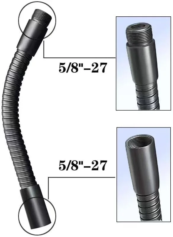 پایه میکروفون برای نصب روی دیوار پودیوم با بازوی گردن غازی انعطاف پذیر و پایه وزنه تعادل 6 اینچی، پایه های رومیزی و میز چند منظوره DIY برای نگه داشتن میکروفون، تلفن، آینه آرایش، نر 5/8 و ماده 5/8 اینچ، مشکی. پایه میکروفون برای نصب روی دیوار پودیوم با بازوی گردن غازی انعطاف پذیر و پایه وزنه تعادل 6 اینچی، پایه های رومیزی و میز چند منظوره DIY برای نگه داشتن میکروفون، تلفن، آینه آرایش، نر 5/8 و ماده 5/8 اینچ، مشکی.