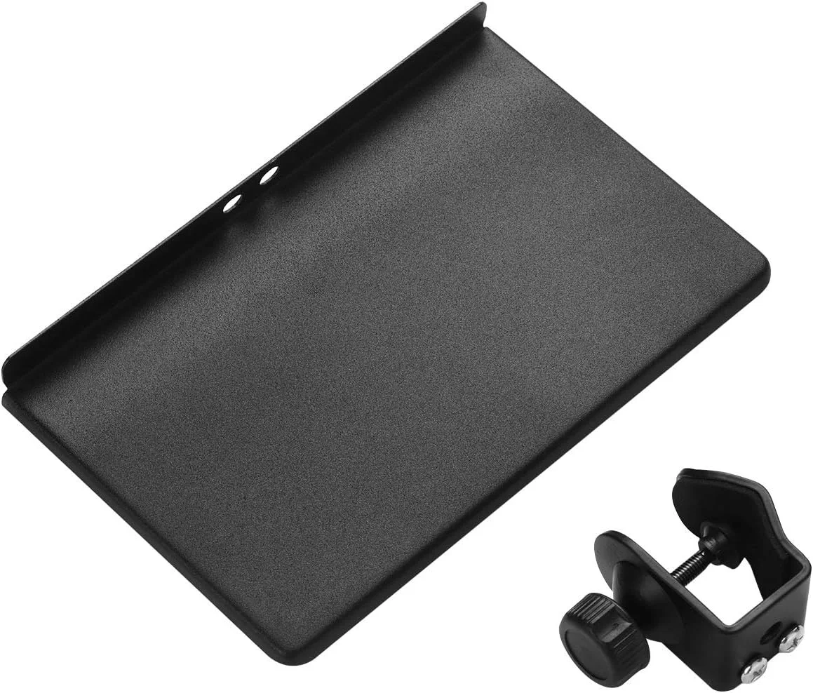 سینی گیره دار پایه میکروفون یونیورسال Irfora، جنس فلزی به همراه گیره نصب