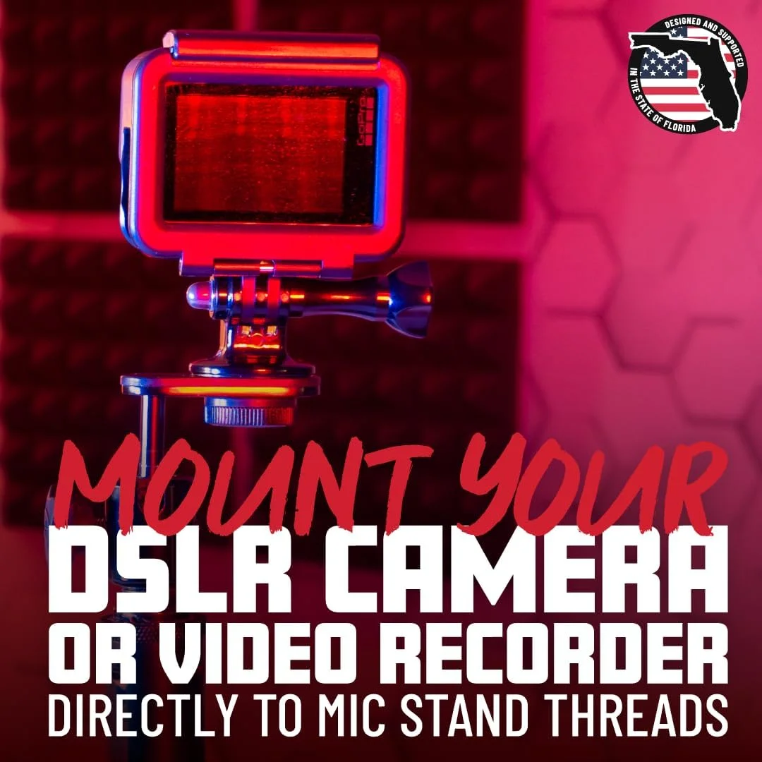 آداپتور پایه میکروفون با اتصال توپی برای دوربین Gator Frameworks (GFW-MIC-CAMERA-MT)