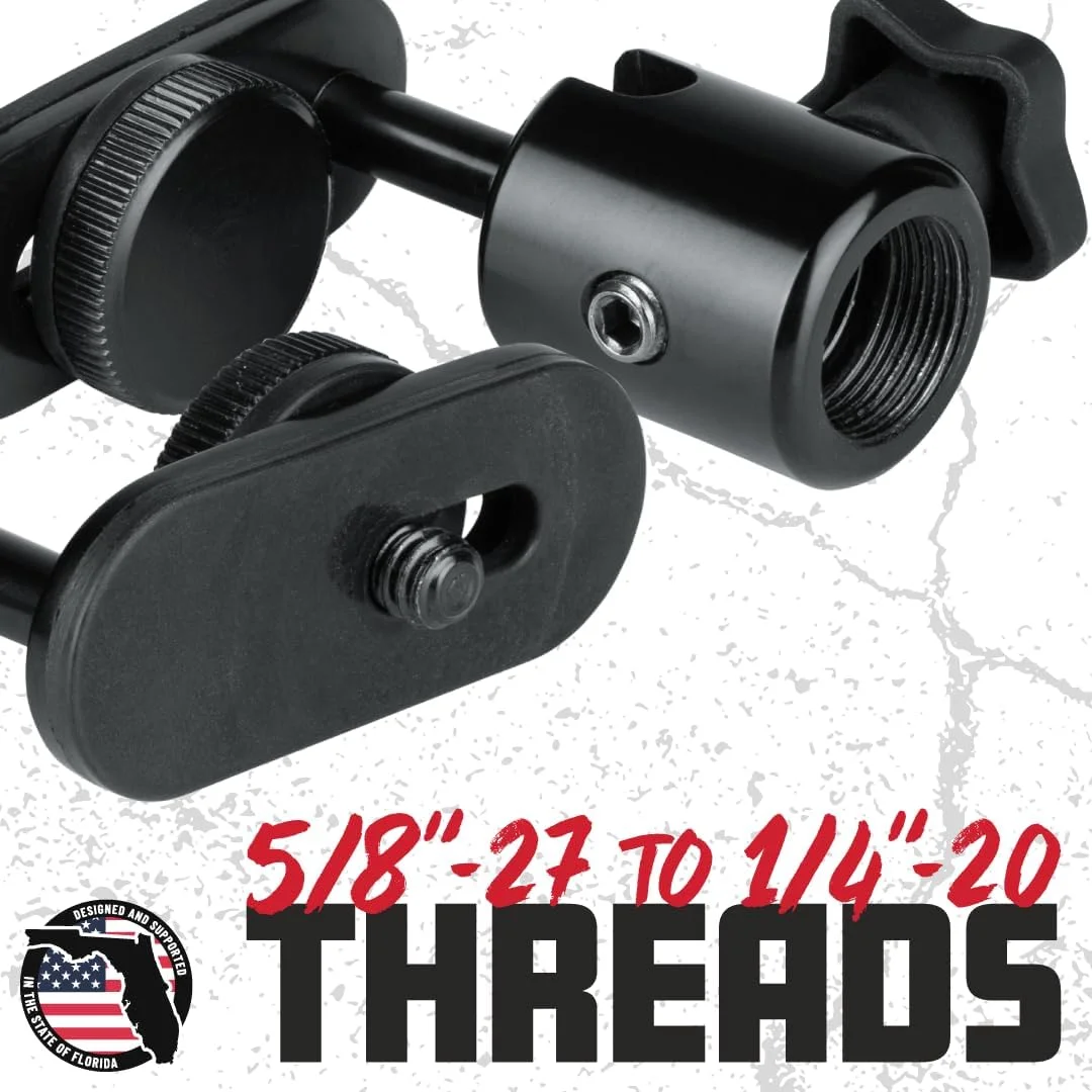 آداپتور پایه میکروفون با اتصال توپی برای دوربین Gator Frameworks (GFW-MIC-CAMERA-MT)