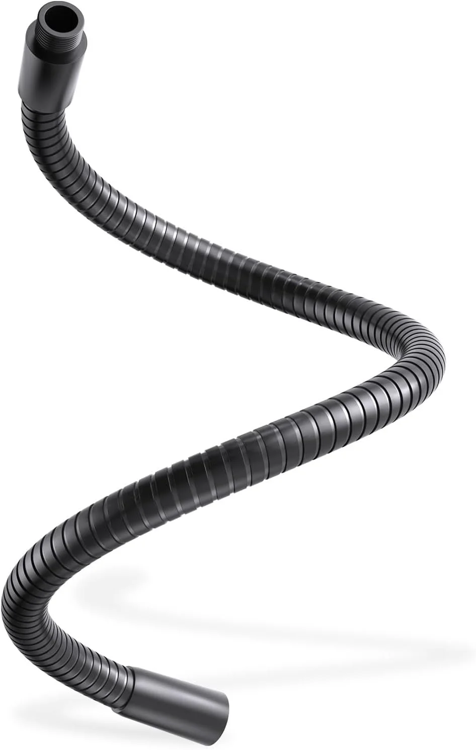 گردن غازی میکروفون 19 اینچی (رزوه 5/8-27) - بازوی میکروفون جهانی سنگین، تنظیم 360 درجه، ظرفیت بار 3 پوند، طراحی بدون افتادگی برای تریبون، ضبط درام، سخنرانی، کلیسا و راه اندازی DIY