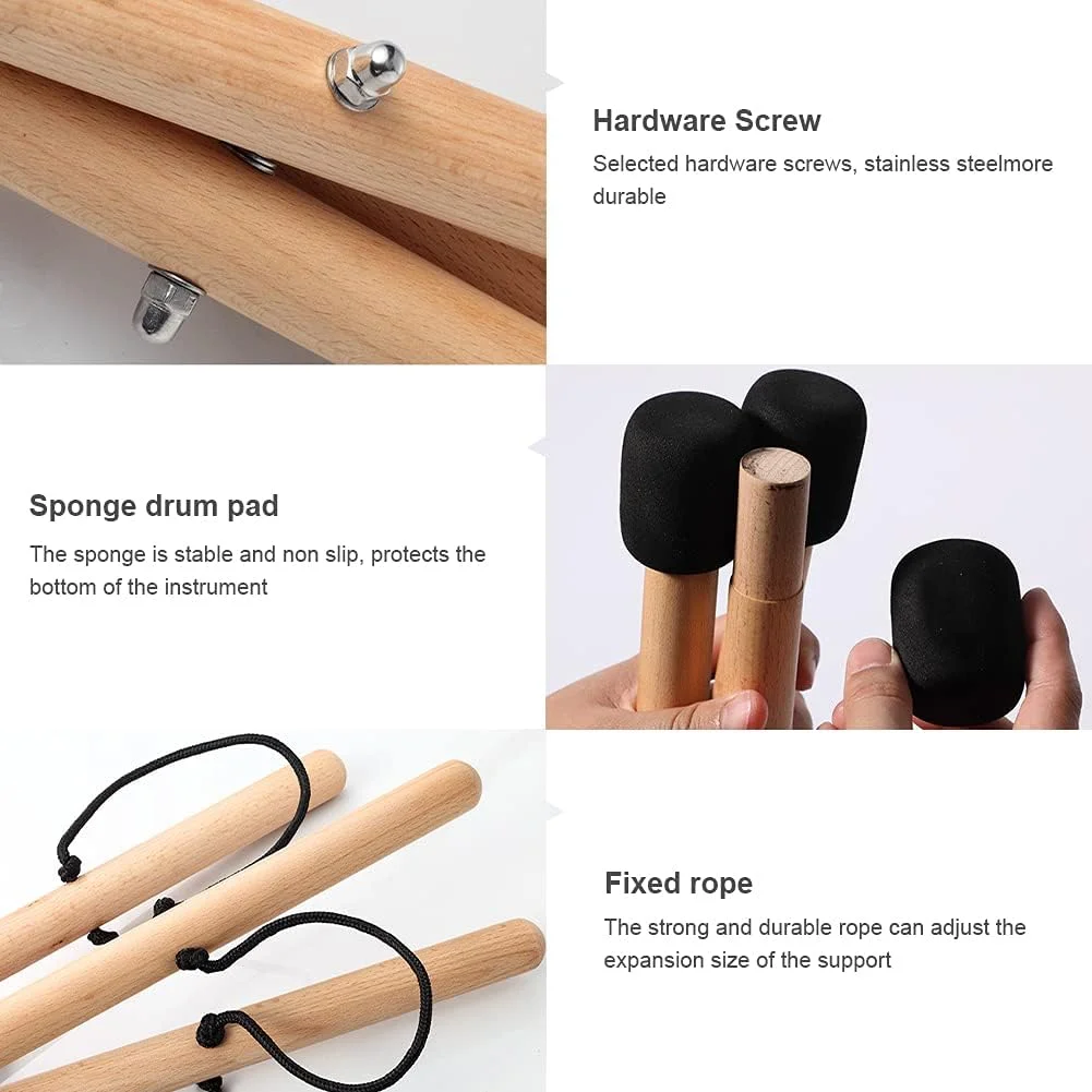 پایه درام هندپن EMVANV، نگهدارنده تله سه گوش قابل تنظیم چوبی جامد (همانطور که نشان داده شده) پایه درام هندپن EMVANV، نگهدارنده تله سه گوش قابل تنظیم چوبی جامد (همانطور که نشان داده شده)