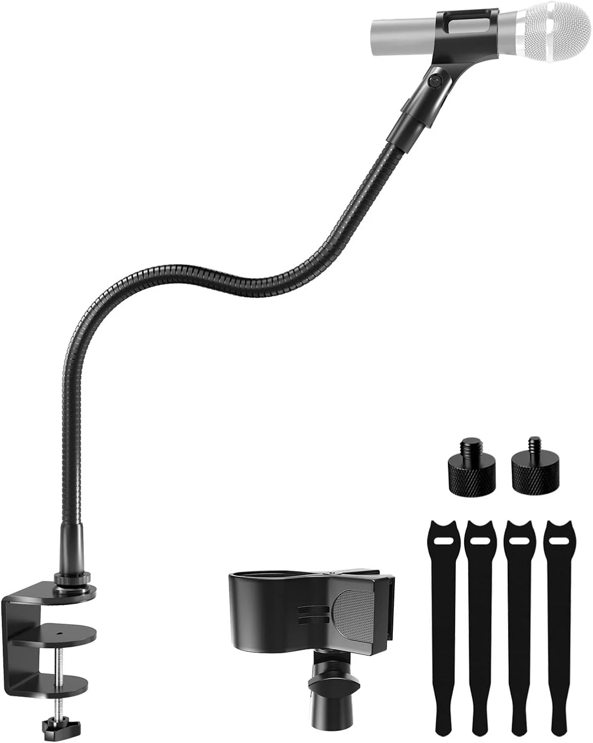 پایه میکروفون گردن غازی 19 اینچی برای میز