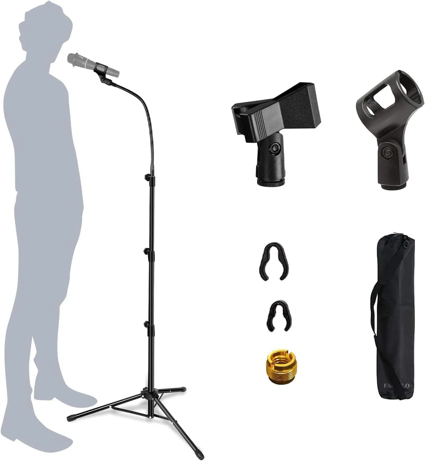 پایه میکروفون بوم، سه پایه نگهدارنده میکروفون