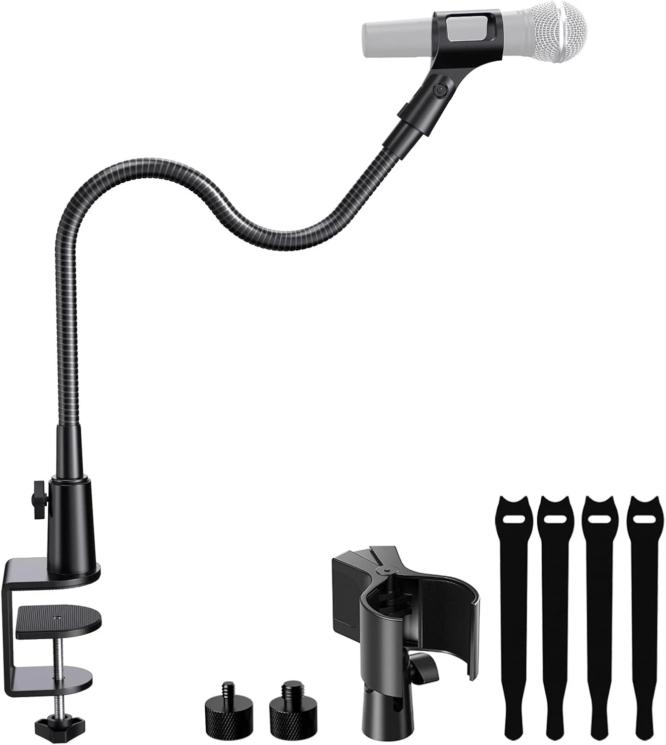 پایه میکروفون رومیزی گردن غازی