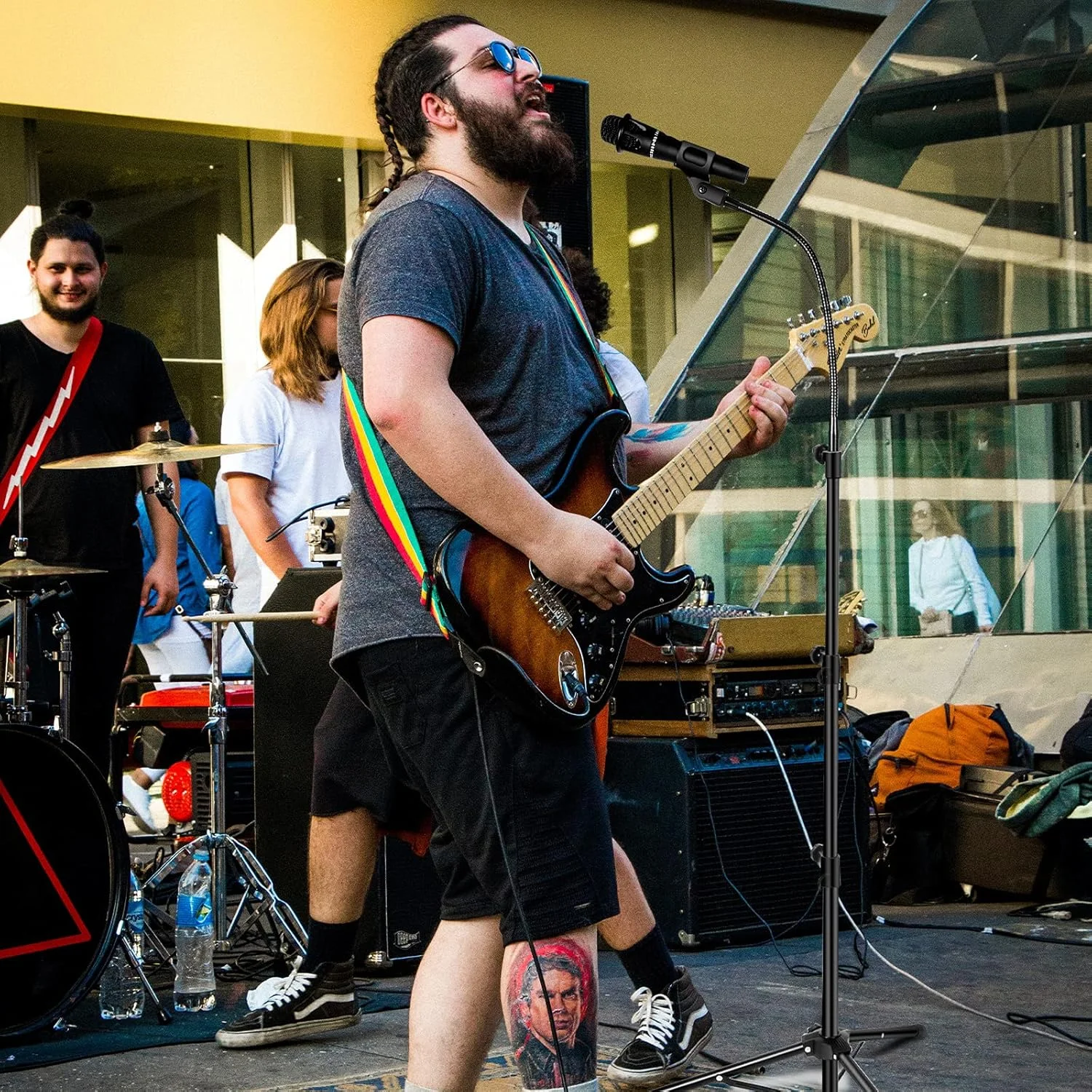 پایه میکروفون بوم، سه پایه نگهدارنده میکروفون