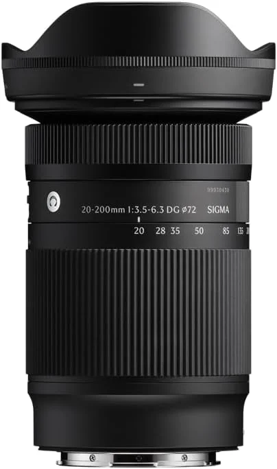 لنز سیگما 20-200MM F/3.5-6.3 DG Contemporary مانت E سونی، نسخه امارات