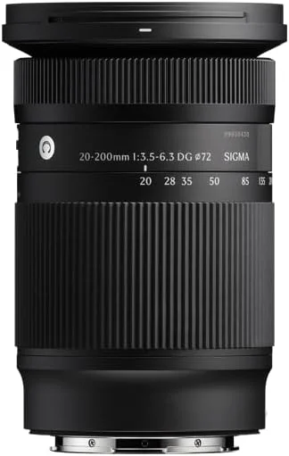 لنز سیگما 20-200MM F/3.5-6.3 DG Contemporary مانت E سونی، نسخه امارات