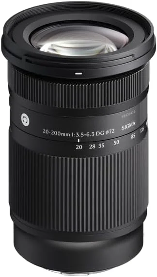 لنز سیگما 20-200MM F/3.5-6.3 DG Contemporary مانت E سونی، نسخه امارات