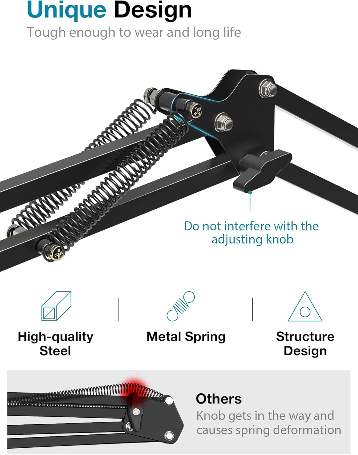پایه میکروفون InnoGear، ست پایه میکروفون قابل تنظیم بازویی قیچیشکل با پیچ 5/8 اینچ به 3/8 اینچ، پیچ 5/8 اینچ به 1/4 اینچ، بادگیر میکروفون و فیلتر پاپ دولایه پایه میکروفون InnoGear، ست پایه میکروفون قابل تنظیم بازویی قیچیشکل با پیچ 5/8 اینچ به 3/8 اینچ، پیچ 5/8 اینچ به 1/4 اینچ، بادگیر میکروفون و فیلتر پاپ دولایه
