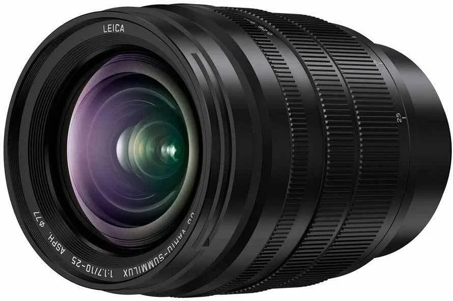 لنز پاناسونیک H-X1025E لایکا DG، زوم زاویه دید فوق عریض، 20-50 میلی‌متر (KB)، F1.7، محافظت در برابر گرد و غبار، محافظت در برابر پاشش آب، محافظت در برابر سرما