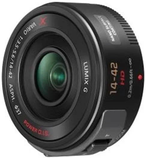 لنز زوم استاندارد سبک وزن پاناسونیک H-PS14042E-K Lumix G X Vario 14-42mm F3.5-5.6 ASPH