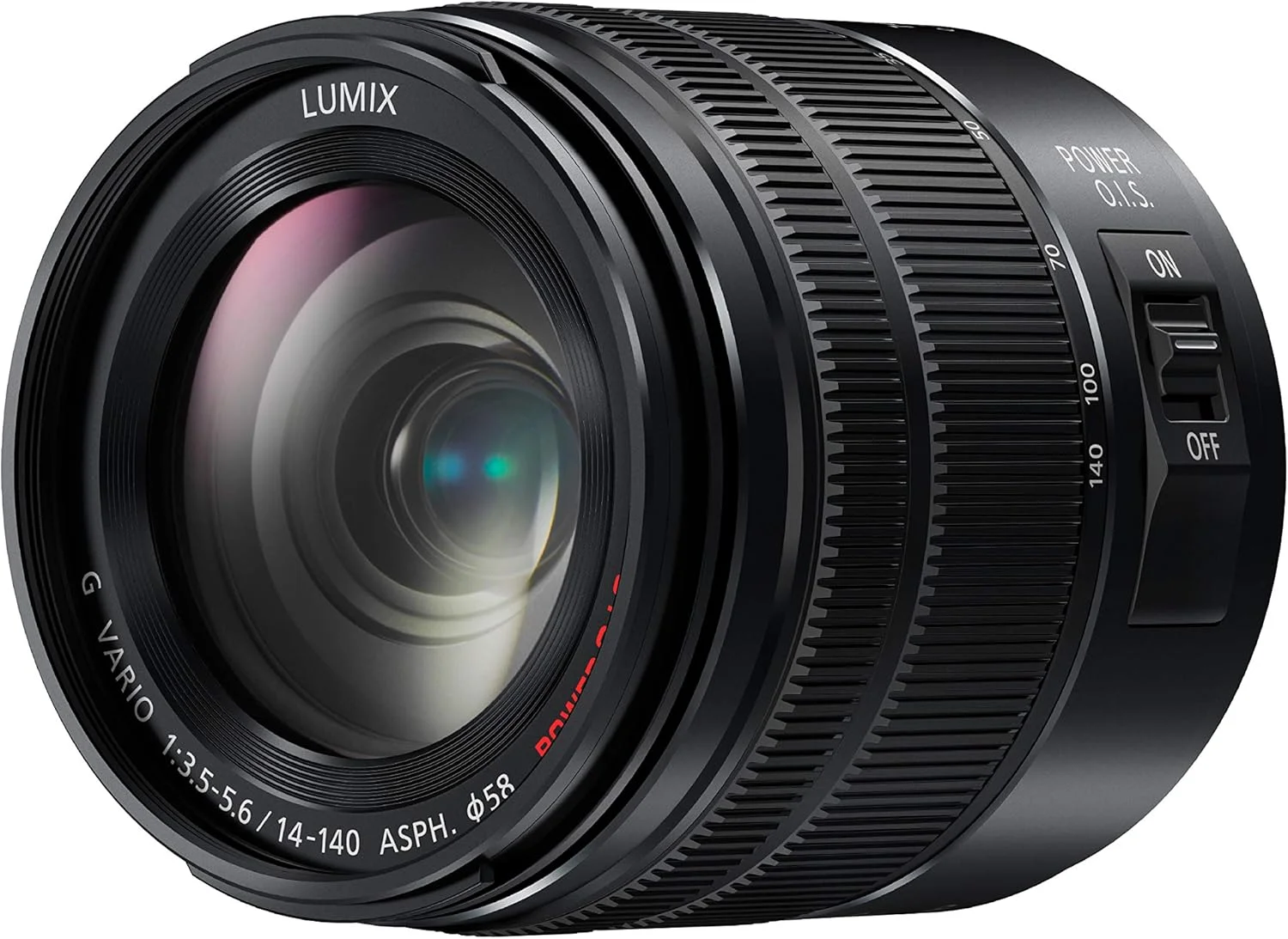 لنز قابل تعویض پاناسونیک LUMIX H-FSA14140E G Vario 14-140 میلی‌متر - مشکی