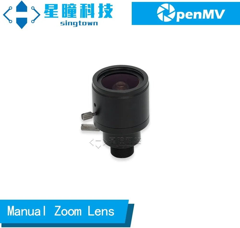 لنز زوم دستی OpenMV - M12 2.8mm-12mm، مناسب برای OpenMV Cam H7 Plus / OpenMV Cam H7/ OpenMV Cam M7