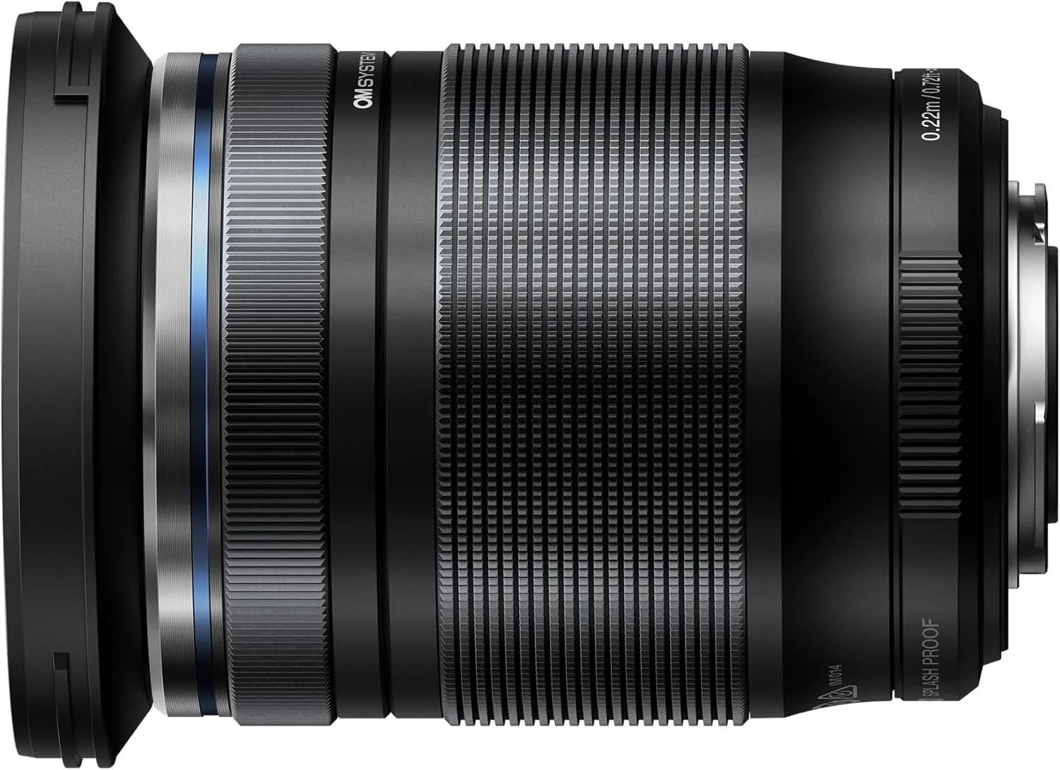 لنز OM SYSTEM M.Zuiko Digital ED 12-200 mm F3.5-6.3 به همراه هود لنز، زوم یونیورسال مناسب برای تمامی دوربین‌های MFT (مدل‌های Olympus OM-D & Pen، سری Panasonic G)، مشکی