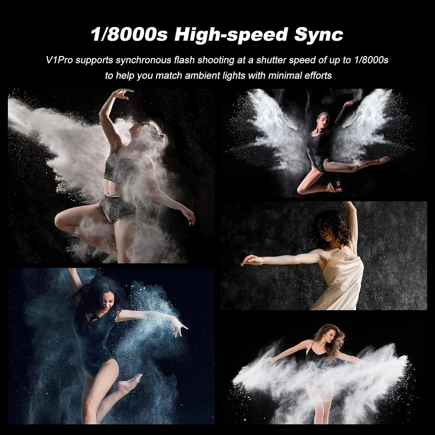 فلاش دوربین گودکس V1 PRO N نسخه ایالات متحده برای دوربین نیکون با فلاش اکسترنال SU-1 باتری 2980mAh 76W TTL 1/8000s HSS زمان بازیافت 1.3 ثانیه 2.4G Wireless HSS 500 فلاش با قدرت کامل