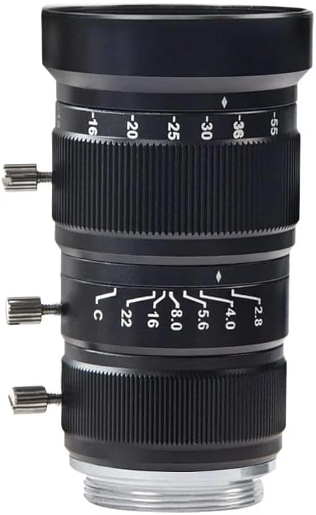 لنز دوربین مداربسته 10-55 میلی‌متری MOKOSE، 10 مگاپیکسل، 1/1.7 اینچ، لنز تله فوتو زوم دستی دوربین امنیتی