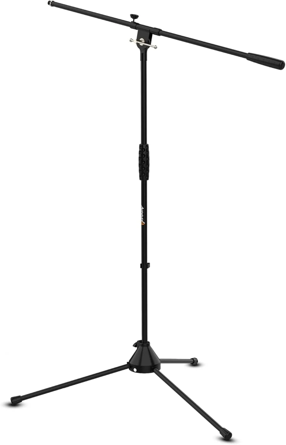 پایه میکروفون ایستاده Audibax Ayra 10 Black – پایه بازوی قابل تنظیم و گیره میکروفون – پایه میکروفون با پایه سه پایه – طراحی تاشو و با قابلیت تنظیم ارتفاع