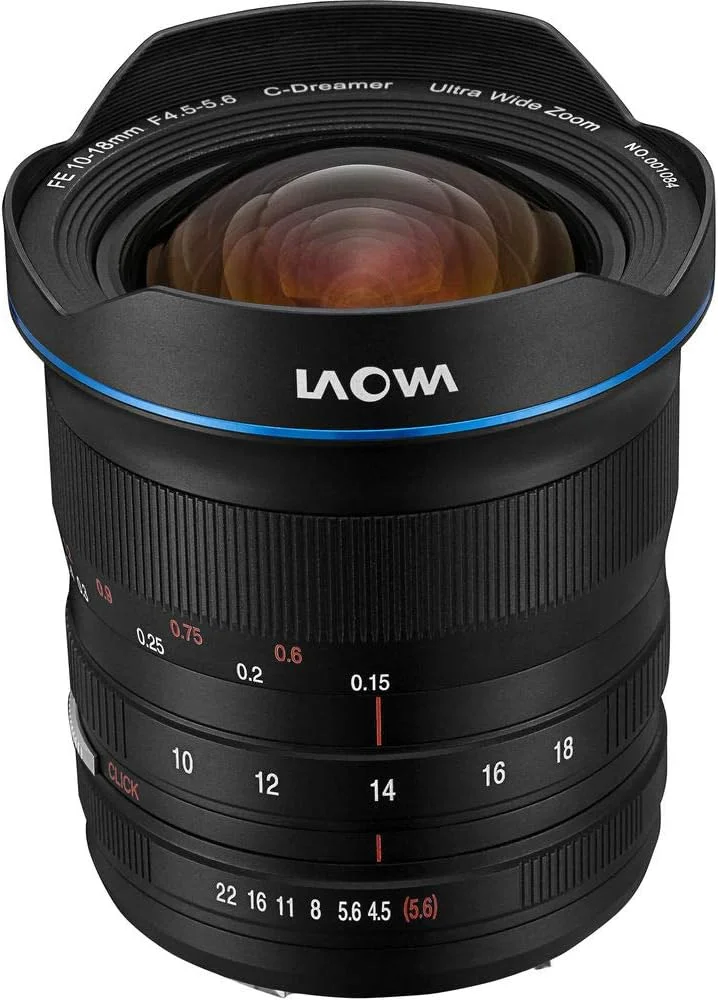 لنز زوم Laowa 10-18mm f/4.5-5.6 برای Sony FE، VE1018SFE