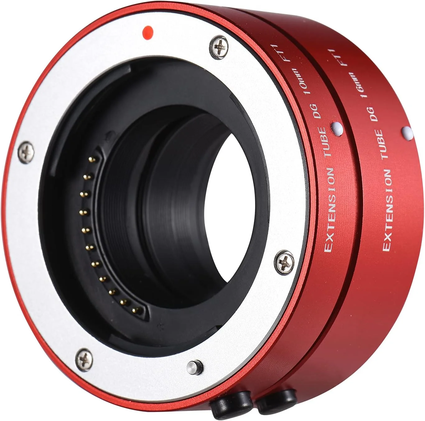 مجموعه حلقه های اکستنشن ماکرو 10mm 16mm با فوکوس خودکار و دیافراگم قابل تنظیم، جایگزین برای دوربین های Olympus E-P1 E-P2 E-PL1 E-PL2 G1 G2 G10 GF1 GF2 GF3 Micro Four Thirds MFT M4/3 Mount