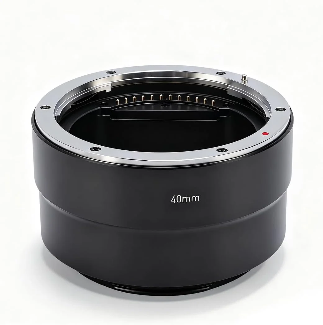 لوله افزایش طول ماکرو با فوکوس خودکار 40 میلی‌متری برای FUJIFILM GFX 100II 100SII 100S 50SII، آداپتور مانت G برای AF/AE، ابزار عکاسی از نمای نزدیک