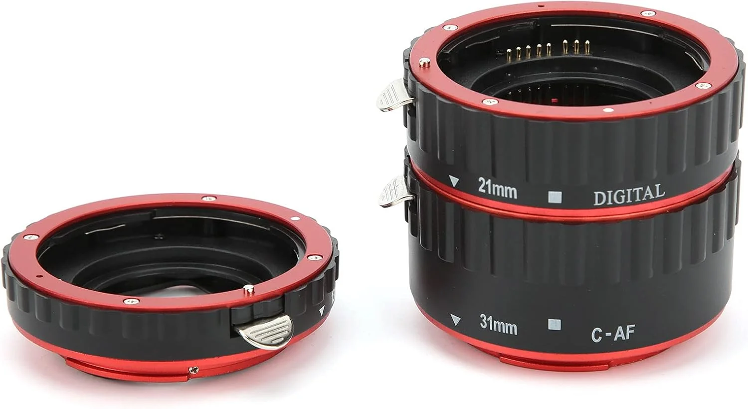 مجموعه لوله های افزایش طول ماکرو با فوکوس خودکار بادوام برای 5D4/5DSR/5DS، آداپتور آلیاژ آلومینیوم برای مانت EF