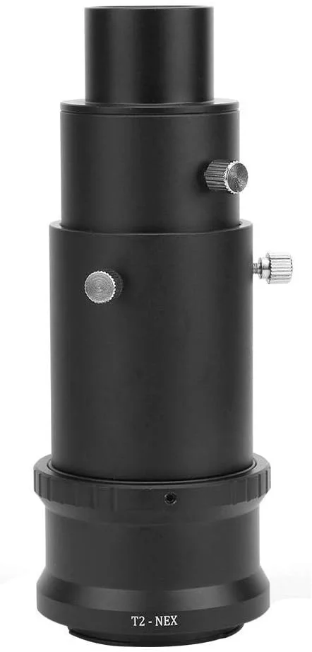 لوله افزایش طول تلسکوپ ۱.۲۵ اینچی تلسکوپی T2 M42*0.75 حلقه آداپتور تلسکوپ نجومی جایگزین برای دوربین های بدون آینه نیکون/کانن/سونی/فوجی فیلم/المپوس/سامسونگ