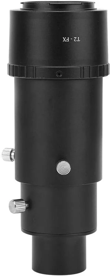 لوله افزایش طول تلسکوپ 1.25 اینچی، حلقه آداپتور تلسکوپ نجومی T2 M42*0.75 جایگزین برای دوربین های بدون آینه نیکون/کانن/سونی/فوجی فیلم/المپوس/سامسونگ