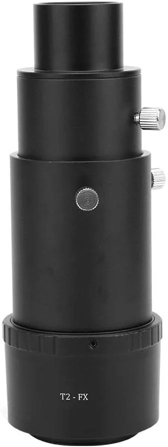 لوله افزایش طول تلسکوپ 1.25 اینچی، حلقه آداپتور تلسکوپ نجومی T2 M42*0.75 جایگزین برای دوربین های بدون آینه نیکون/کانن/سونی/فوجی فیلم/المپوس/سامسونگ