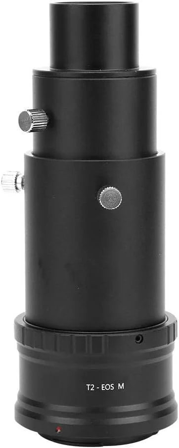 لوله افزایش طول تلسکوپ 1.25 اینچی، حلقه آداپتور تلسکوپ نجومی جایگزین T2 M42*0.75 برای دوربین های بدون آینه نیکون/کانن/سونی/ فوجی فیلم/المپوس/سامسونگ