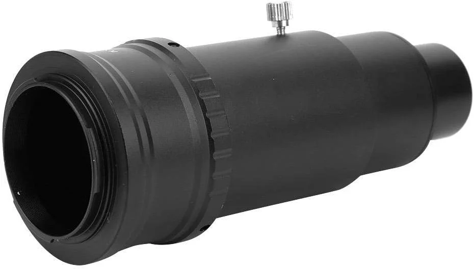 لوله افزایش طول تلسکوپ 1.25 اینچی، حلقه آداپتور تلسکوپ نجومی جایگزین T2 M42*0.75 برای دوربین های بدون آینه نیکون/کانن/سونی/ فوجی فیلم/المپوس/سامسونگ