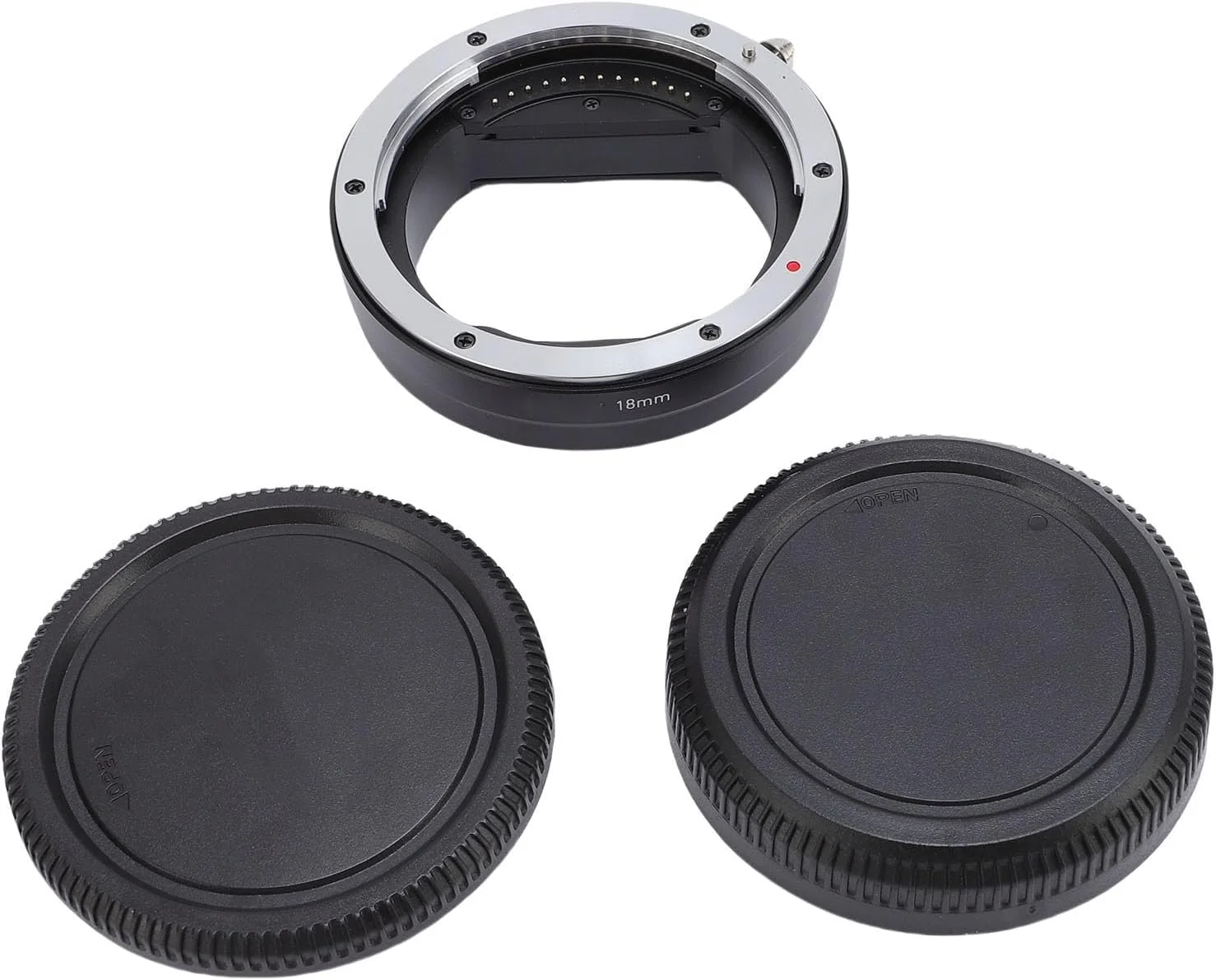 حلقه ماکرو 18 میلی‌متری برای دوربین‌های مانت G با اتصالات مسی برای فوکوس خودکار یکپارچه، سازگار با GFX 100rf، 100SII، 100S، 50SII، ایده‌آل برای علاقه‌مندان به عکاسی ماکرو