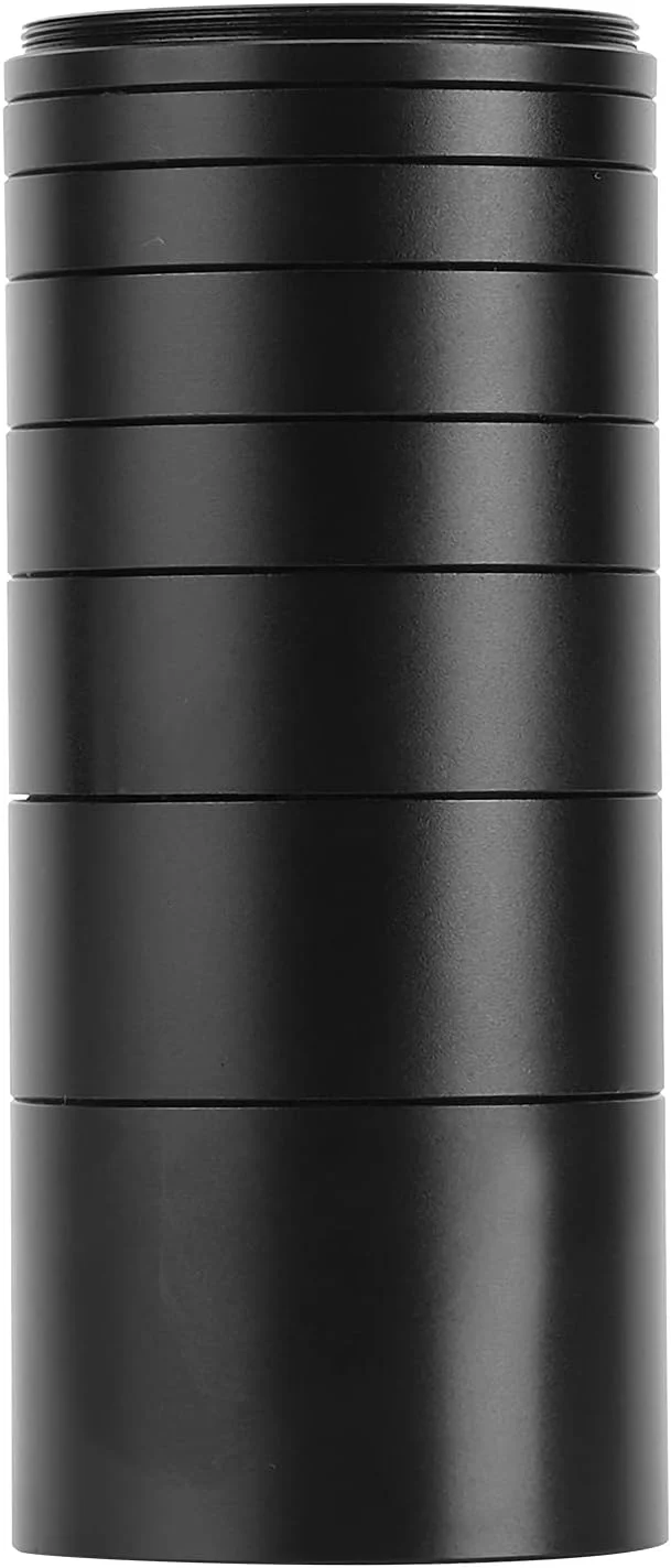 کیت لوله افزایش طول تلسکوپ نجومی 2.5/8/10/20/30 میلی‌متری M48، آلیاژ آلومینیوم، فناوری CNC، رزوه M42x0.75 میلی‌متری برای رصد