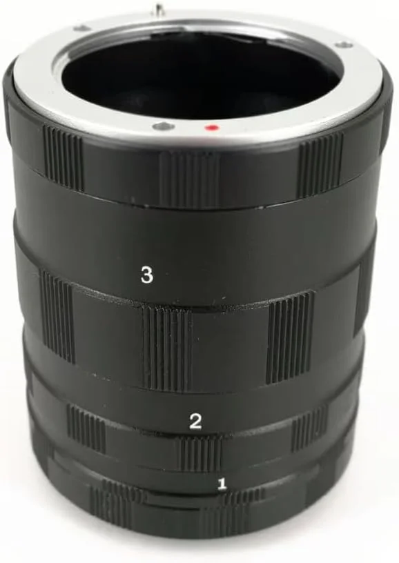 مجموعه سه عددی لوله افزایش فاصله ماکرو SKEIDO – برای دوربین های پاناسونیک/المپوس M43 (OM-1, EM-5, سری GH)