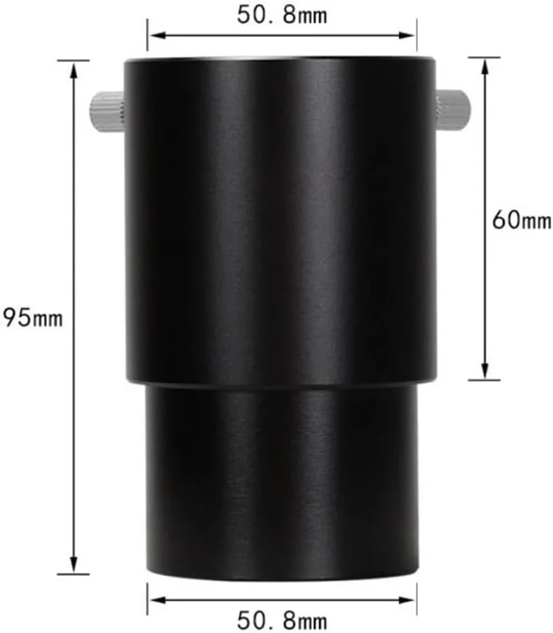 لوازم جانبی تلسکوپ، لوله افزایش طول 60 میلی‌متری 2 اینچی 50.8 میلی‌متری M48x0.75 میلی‌متری