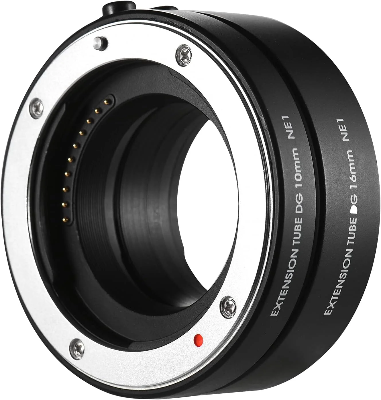 مجموعه حلقه اکستنشن ماکرو NE19(AF) 10-16 میلی‌متری با فوکوس خودکار و دیافراگم قابل تنظیم، جایگزین برای A7 A7R A7S NEX7 NEX6 NEX-5N NEX-5C NEX-5R NEX-5T NEX-C3 NEX-F3 NEX3N A5000