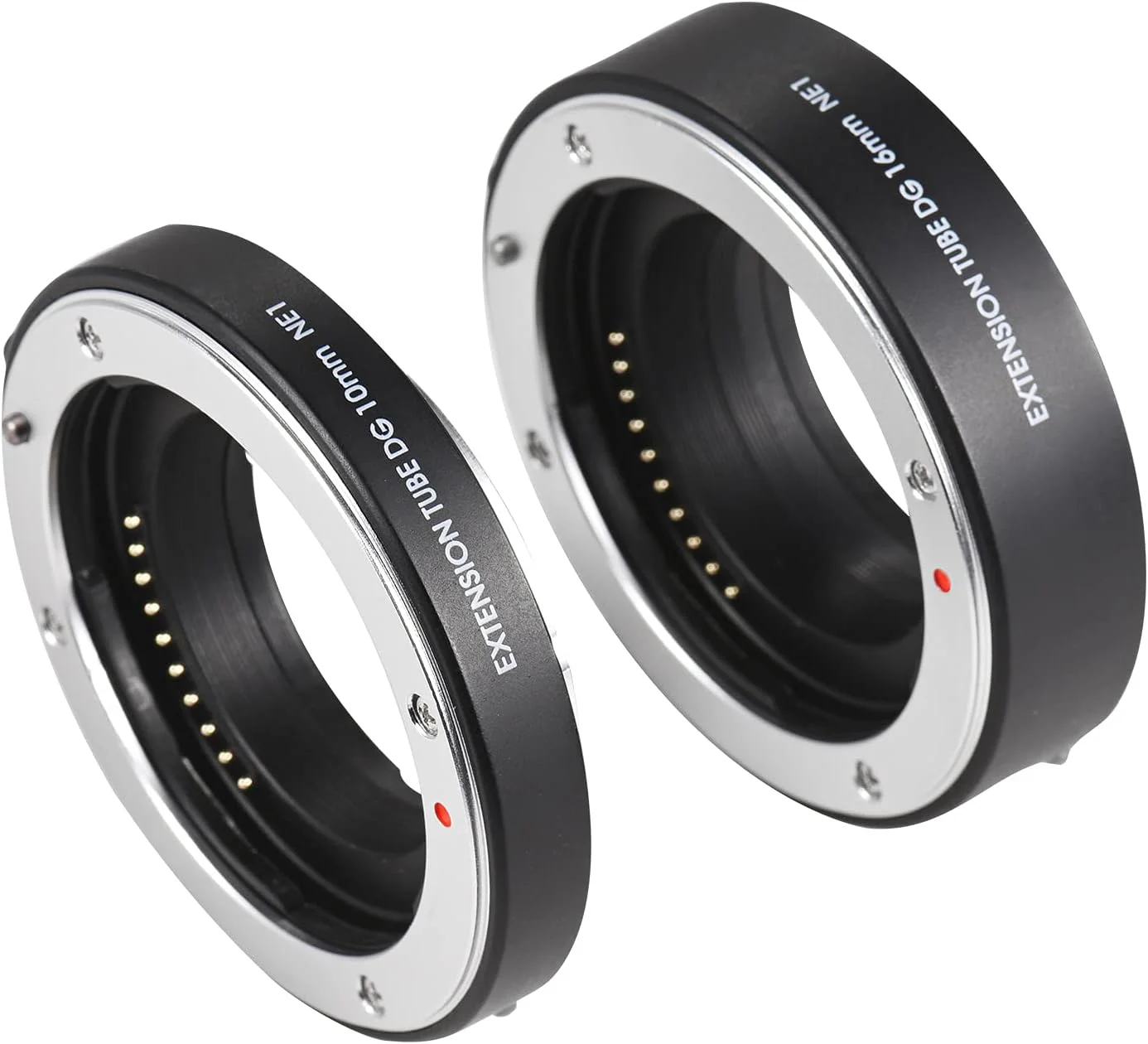مجموعه حلقه اکستنشن ماکرو NE19(AF) 10-16 میلی‌متری با فوکوس خودکار و دیافراگم قابل تنظیم، جایگزین برای A7 A7R A7S NEX7 NEX6 NEX-5N NEX-5C NEX-5R NEX-5T NEX-C3 NEX-F3 NEX3N A5000