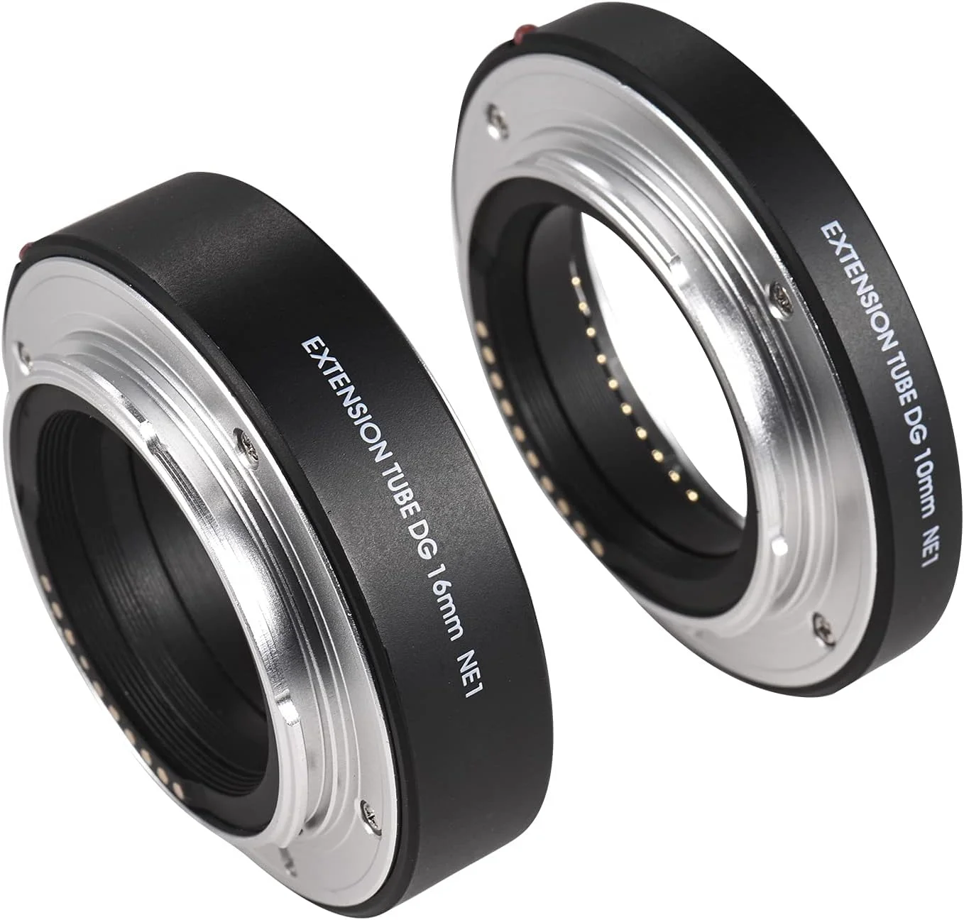 مجموعه حلقه اکستنشن ماکرو NE19(AF) 10-16 میلی‌متری با فوکوس خودکار و دیافراگم قابل تنظیم، جایگزین برای A7 A7R A7S NEX7 NEX6 NEX-5N NEX-5C NEX-5R NEX-5T NEX-C3 NEX-F3 NEX3N A5000
